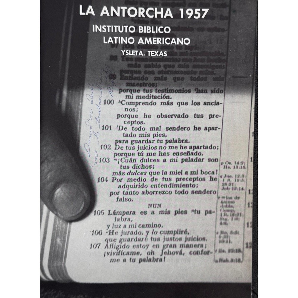 1957 La Antorcha Yearbook Instituto Biblico Latino Americano Ysleta Texas - Picture 5 of 7